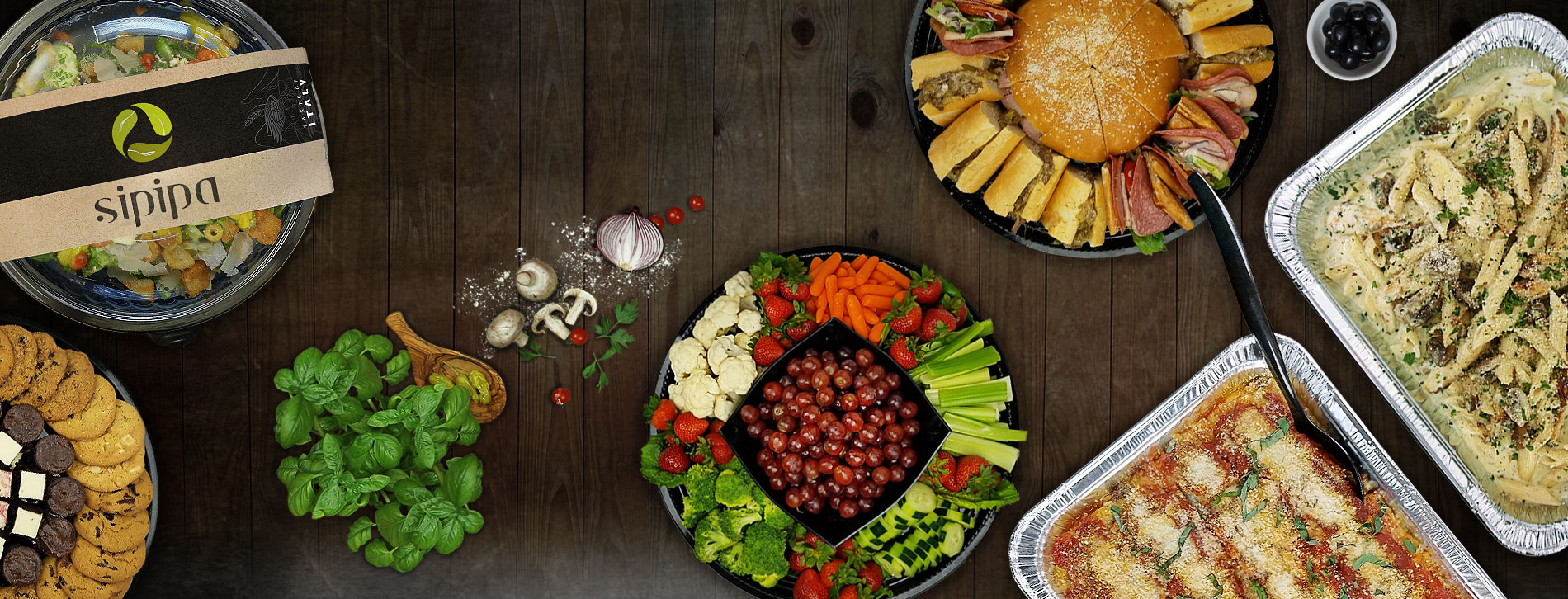 Sipipa - Sicily Pizza & Pasta - Party Trays & Catering